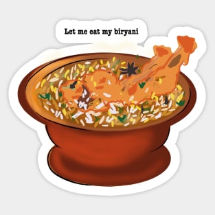 Biryani Sticker